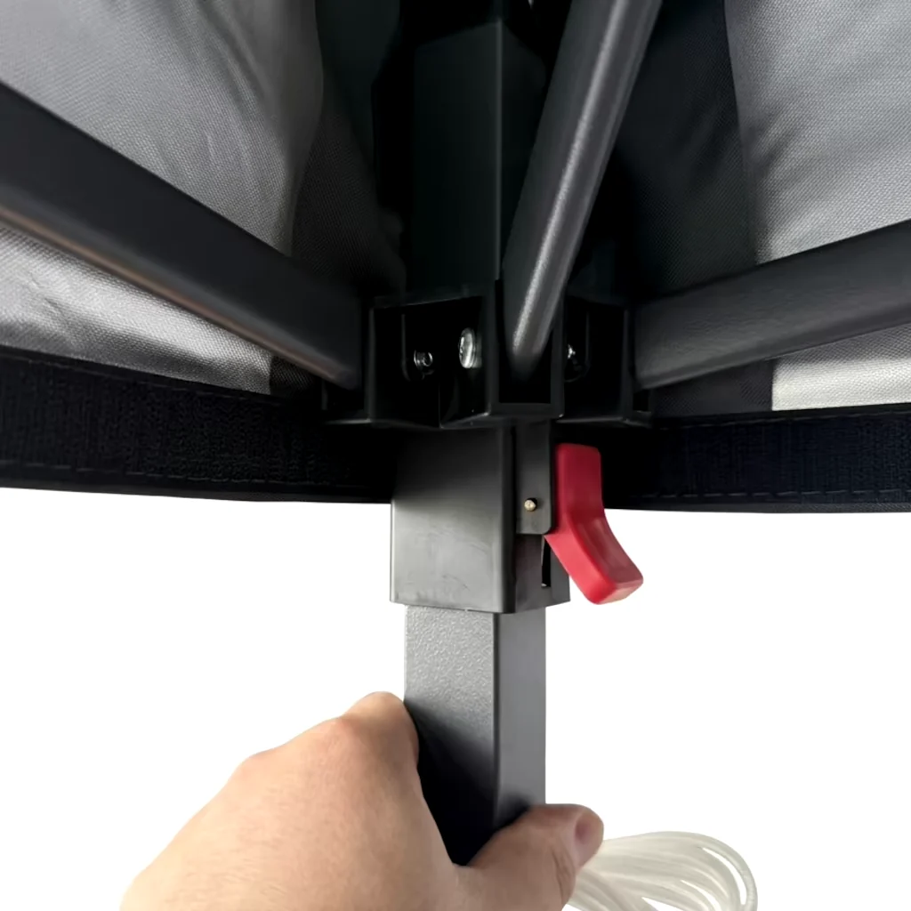 BRIMO leg height locking lever